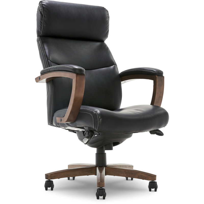LaZBoy Greyson Modern Executive HighBack Office Chair with Solid